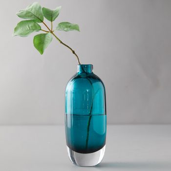 Column Suspension Glass Bud Vase