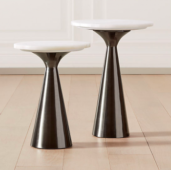 Nina Rose Quartz Side Tables