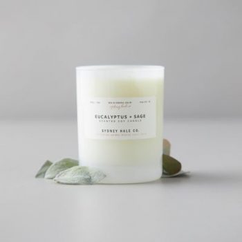 Sydney Hale Candle, Eucalyptus + Sage